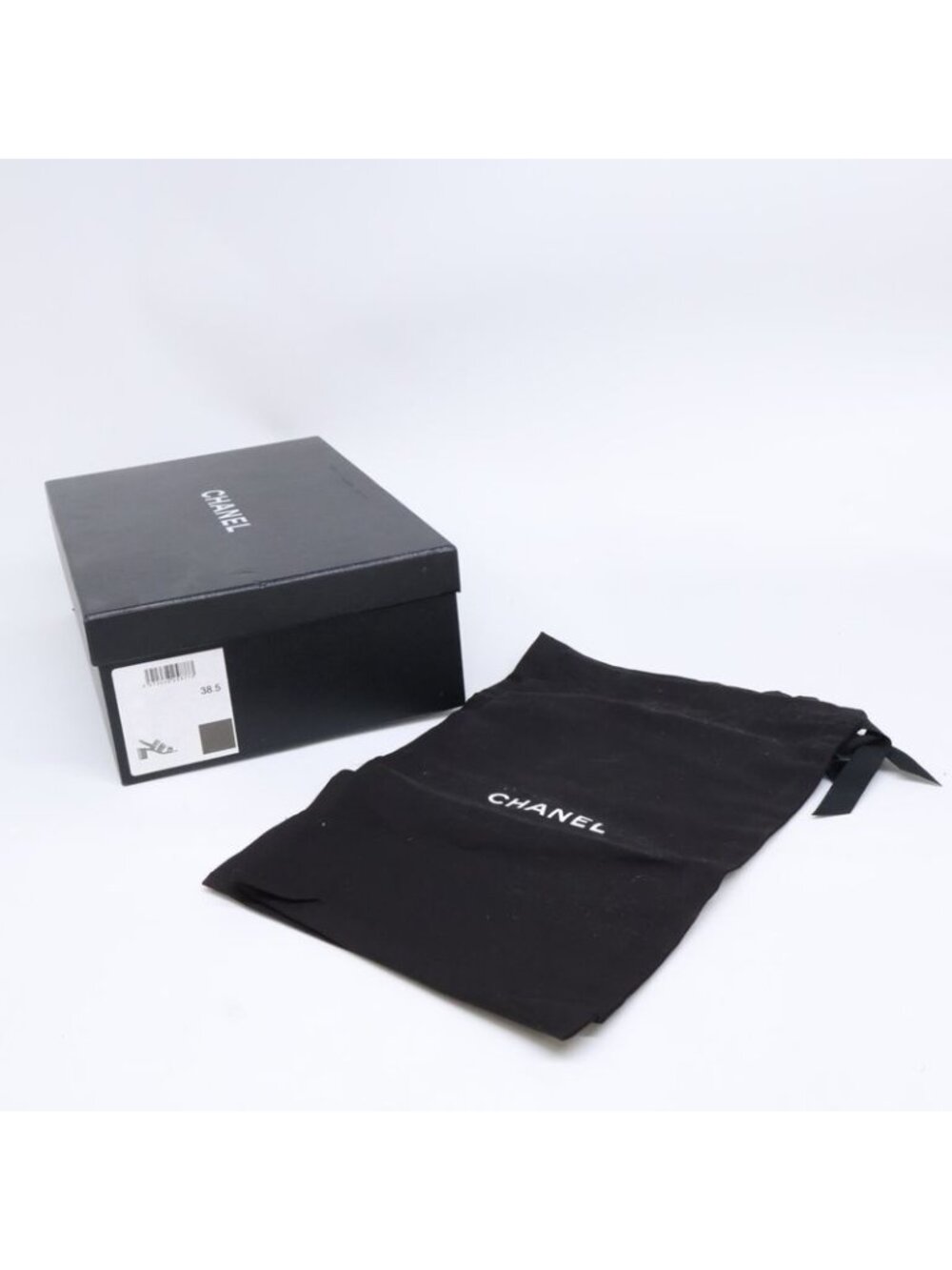 ★SOLD★ Chanel CC Logo Turnlocks Ring Back Sandals 2C - Picture 10 of 10